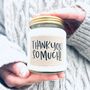 Thank You So Much Scented Soy Candle, thumbnail 2 of 7