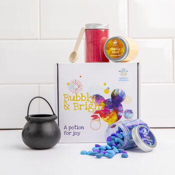 Bubbly And Bright Mini Bathtime Potion Kit And Cauldron, 5 of 5
