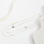 Long Confetti Beaded Long Chain Necklace, thumbnail 3 of 3