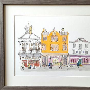 Guildford Lower High Street Limited Edition Print, 2 of 8