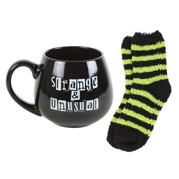 Strange And Unusual Mug And Socks Set, 3 of 3