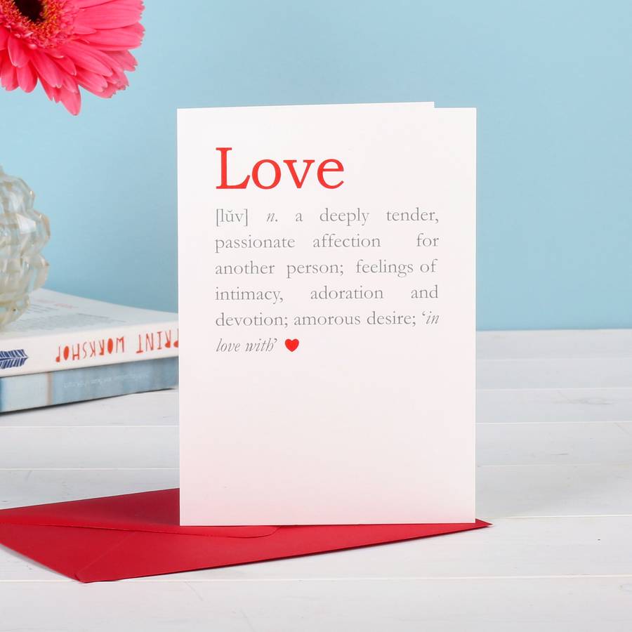 Anniversary Card Mohabbat Love Definition Meaning -  Hong Kong