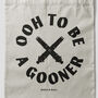 Afc Ooh To Be A Gooner Tote Bag, thumbnail 2 of 2