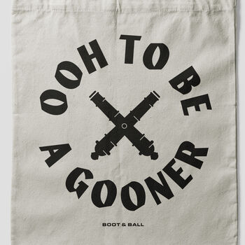 Afc Ooh To Be A Gooner Tote Bag, 2 of 2