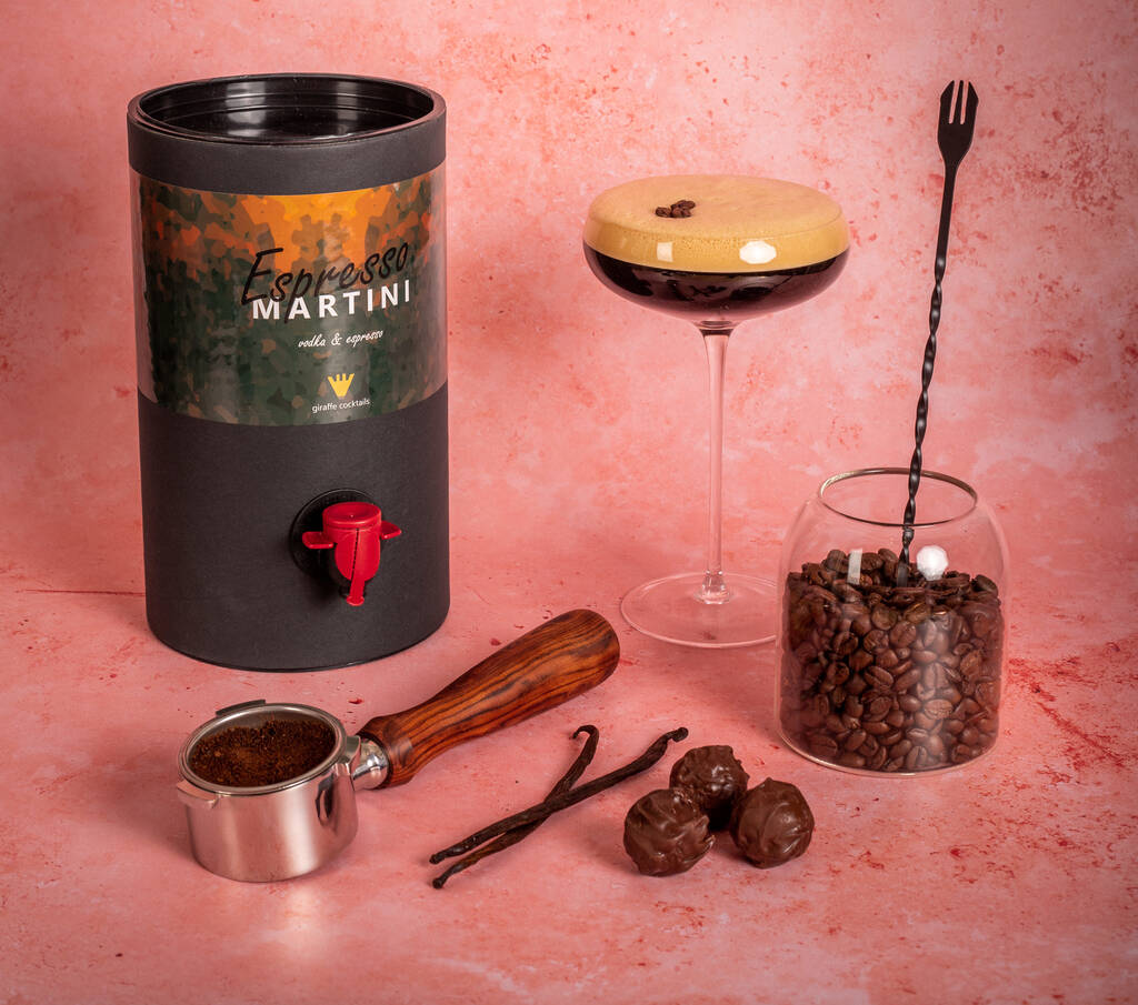 Espresso Martini Premium Cocktail Gift, 1 of 4