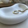 Stone Irregular Shape Minimalist Home Jewellery Tray, thumbnail 4 of 5