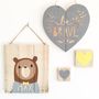 Personalised 'Oh Hello Bear' On Reclaimed Wood, thumbnail 9 of 12