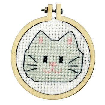 You're The Cats Whiskers! Mini Matchbox Cross Stitch Kit, 8 of 12