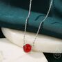 Sterling Silver Genuine Dainty Coin Pendant Necklace, thumbnail 1 of 12