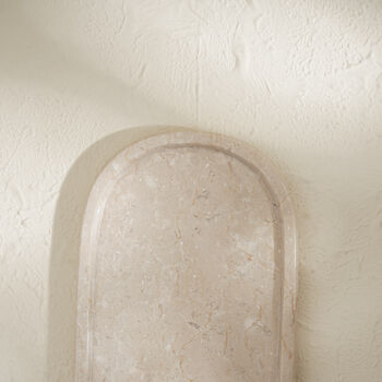 Oval Marble Styling Tray, 2 of 3