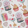 Fun Valentines Day Heart Wrapping Paper Roll #576, thumbnail 2 of 3