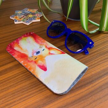 Little Fox Cub Sunglasses Case, 2 of 3