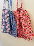 Indian Blockprint Tote Bag, thumbnail 2 of 3