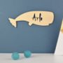 Personalised Whale Bedroom Door Name Sign, thumbnail 2 of 8