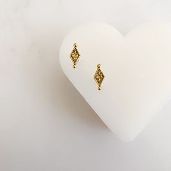 Diamond Dot Studs, 5 of 8