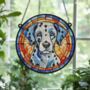 Dalmatian Stained Glass Effect Suncatcher, thumbnail 6 of 6