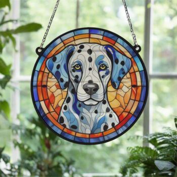 Dalmatian Stained Glass Effect Suncatcher, 6 of 6