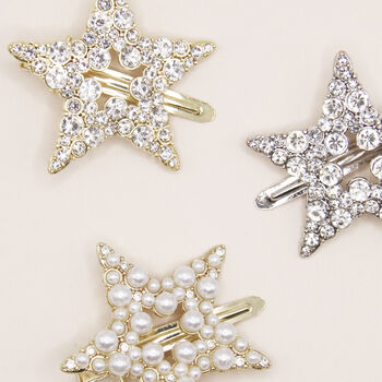 Embellished Star Hair Clip, 2 of 7