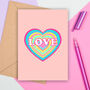 Large Size Love Heart Card, thumbnail 1 of 2