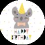 Koala Happy Birthday Lollipop, thumbnail 2 of 4