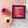 Personalised Birthday Bath Bomb Macarons In Gift Box, thumbnail 6 of 10