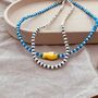 Evia Seed Bead Necklace, thumbnail 3 of 7