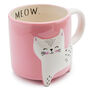 Ceramic Cat Footed Mug, thumbnail 2 of 5
