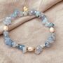 Heartsease Aquamarine Bracelet, thumbnail 1 of 6