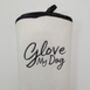 'Glove My Dog' Natural Bamboo Towel Glove, thumbnail 7 of 8