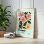 Flower Market, Botanical Print, thumbnail 1 of 6