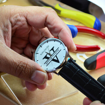 Personalised Handmade Watch With Monogram Design, 4 of 8
