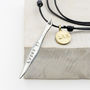 Personalised Long Spear Mixed Metal Necklace, thumbnail 1 of 5