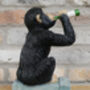Drunken Monkey Figurine – Intricately Detailed Chimp Ornament, thumbnail 4 of 6