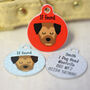 Border Terrier Personalised Dog ID Tag, thumbnail 9 of 12