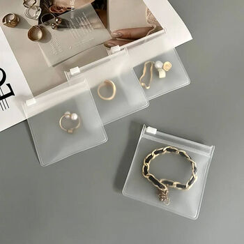 Disc Stud Earrings In Sterling Silver, 12 of 12