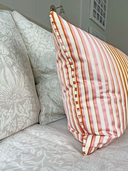 Large Harlequin Calla Striped 14' X 24' Cushion, 2 of 3