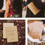 Calligraphy Kraft Wedding Invitation, thumbnail 8 of 12