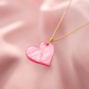 Personalised Heart Name Necklace, 3 of 12