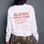 Sleigh World Tour Santa Christmas Sweatshirt, thumbnail 1 of 7