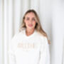 Personalised Embroidered 'Bride To Be' Hoodie, thumbnail 5 of 10
