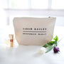 Personalised Bridesmaid Make Up Bag, thumbnail 1 of 2