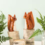 Handmade Ceramic Squirrel Salt And Peppers, thumbnail 1 of 4