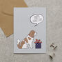 Cavalier King Charles Spaniel Father's Day Card – Dog Dad Card From The Dog, thumbnail 1 of 12