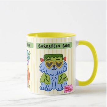 Halloween Dog Mug – Cute Spooky Pup Design, 4 of 10
