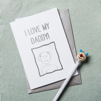 Personalised Draw Your Own Father's Day Card, 3 of 3