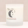Pink Champagne Scented Soy Wax Candle In Glass Jar, thumbnail 3 of 4