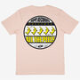 Ripe Records Unisex 90s Style Rave T Shirt In Peach, thumbnail 5 of 6