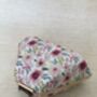 Multicoloured Handcrafted Statement Floral Pearl Mirror Clutch, thumbnail 2 of 11