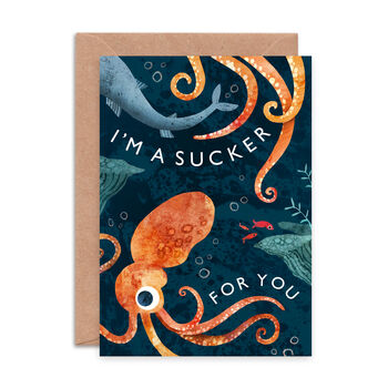 'Sucker For You' Greetings Card, 2 of 2