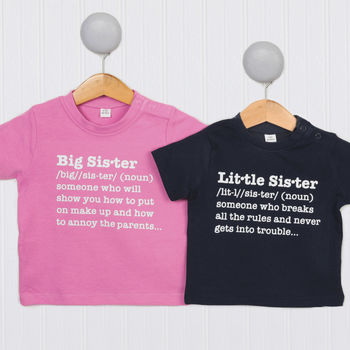 Sisters Definition T Shirt Set, 2 of 8